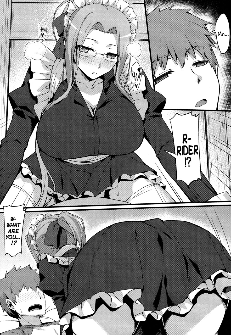 Hentai Manga Comic-Rider to Maid Fuku-v22m-Read-9